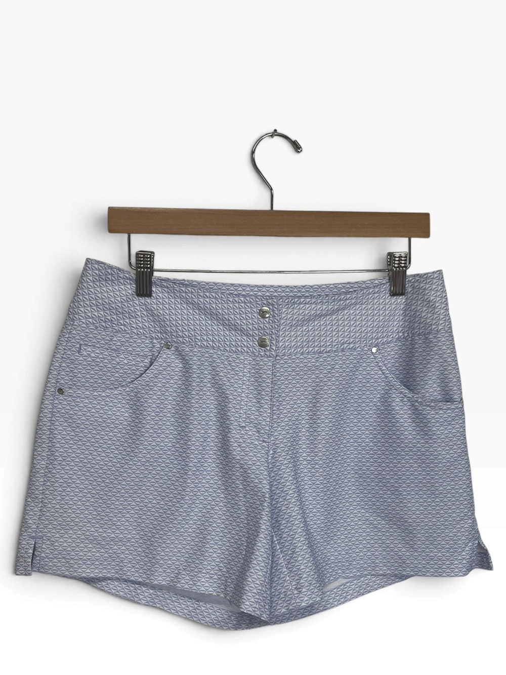 Slazenger | Golf Triad Print Lavender White Golf Shorts Size 6